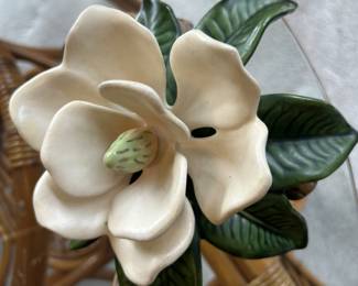 Porcelian Flower Figurine