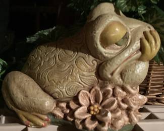 Ceramic Frog
