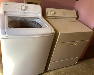 LG Washer Whirlpool Dryer