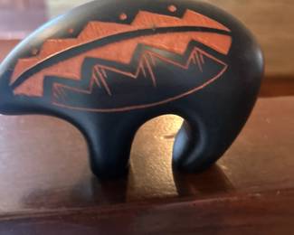 Native American Pottery Small Bear