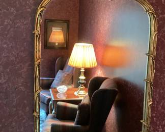 Wall Art Gold Framed Mirror