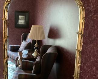 Wall ARt Gold Framed Decorative Mirror