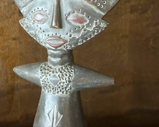 African Figurine with Mask