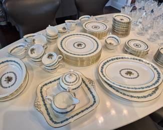 Wedgwood England Appledore China Set 