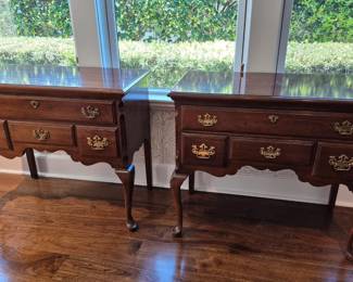 Pair of Pennsylvania House Low Boy Queen Anne