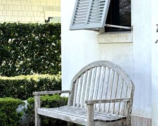 Outdoor Teak Bench Kingsley Bate