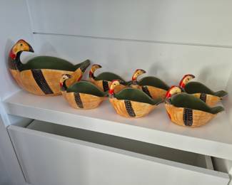 Bitossi for Goodfriend Italian Bird bowl set