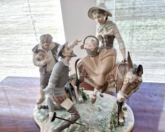 RARE Lladro Found Dulcinea- Lg