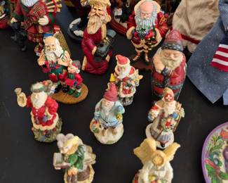 Walnut Ridge Collectibles Santa's signed 