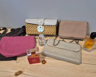 Kade Spade, Giorgio Armani, Santal Gray perfumes, handbags Michael Kors, Kate Spade and more