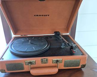 Crosley portable record player 