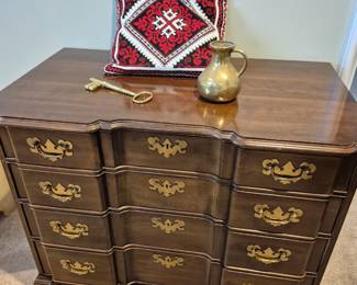 Brass and Ethan Allen chest