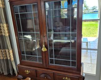 Petite china cabinet Leopold Stickley Original