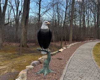 Almost 6’ tall Bronze Eagle “Spirit of America”