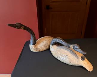 Wood Geese decoy