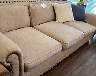 Sofa with nail head,.