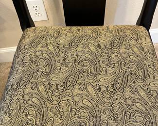 Dining chair upholstered seat.