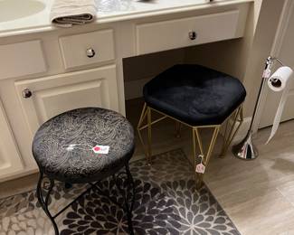 Vanity chair, and other related items