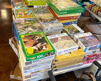 Puzzles for everyone. 