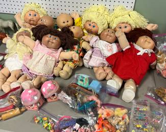 Cabbage patch dolls