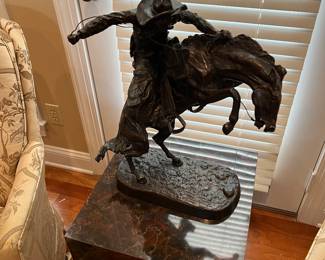 Remington bronze 23” tall