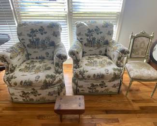 Vintage mid-century chairs 