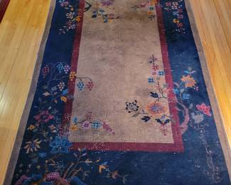 Chinese Wool Rug.