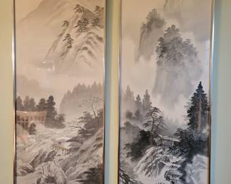 Chinese Ink Paintings. 