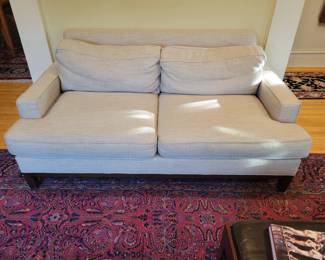 Two Loveseats by Martha Stewart. 