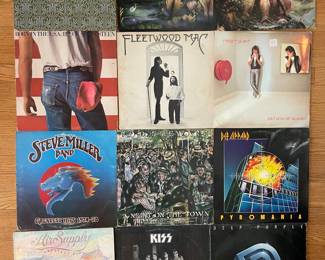 Albums to be sold as one lot. 