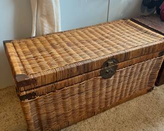 Wicker Chest