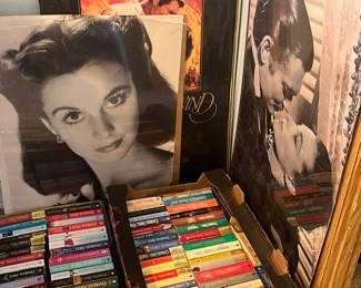 Danielle Steel Books and Gone with the Wind Items