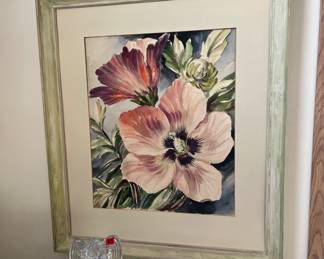 Hand-Painted Water Color - Yolande