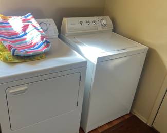 Washer and dryer