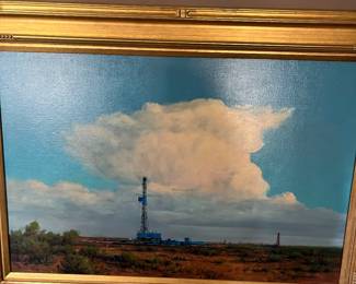 Don Parks painting ‘Now and then ‘