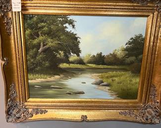 Oil painting R. Jackson