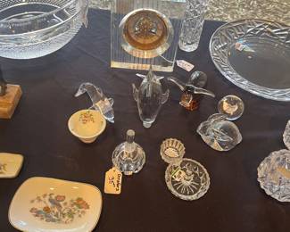 Collectibles and Waterford Crystal