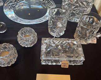 Tiffany and company glassware