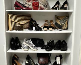 Still More Shoes and Purses Available with Phillippi and Anne Klein Included in the Mix. (Shoes Sizes 7-8).