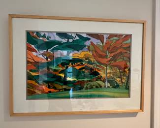 Beautiful Watercolor by Robert A. Spurll
Signed and Dated, 26.75 x 19