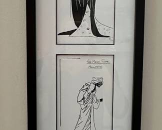 The Magic Flute signed and dated 7.5 x 35.5
