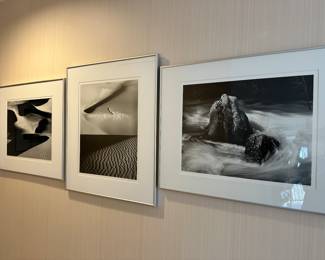 A Few of The Spectacular Signed Howard Bond Black and White, Framed and Matted Landscape Photographs.