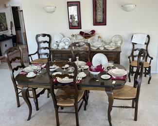Overall View of the Lovely Formal Dining Room.