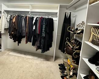 Small Glimpse of the Selection of Ladies Clothing Available in Sizes Small to Large.