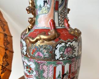 Chinese Famille Rose Ginger Jar.