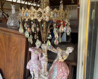 French provincial lamps made in Italy