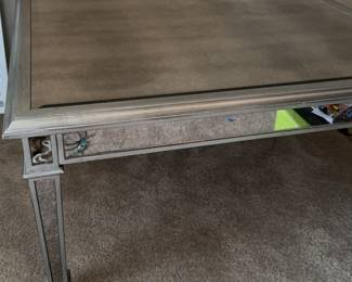 Mirrored Glass Coffee Table