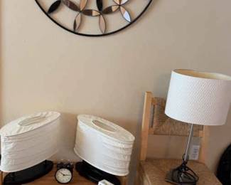 Home Decor Mirrored Wall Art Lamps TwoTiered Wooden Shoe Rack  More