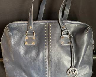 Michael Kors Astor Weekender Leather Bag