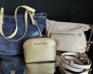 Michael Kors Tote Pink Satchel Zipper Front Purse Plus More